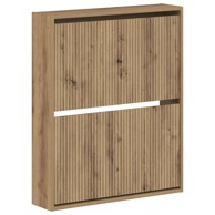 Zidni ormar za cipele Arnhem 71 x 17 x 86 cm, artisan hrast