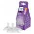 PHILIPS AVENT Duda varalica SCY960/03, silikonska, multipack, br. 3, 4 i 5, Prirodni odgovor
