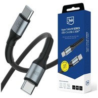 3MK USB-C na USB-C kabel 50 cm 60 W PD 3.0 QC 3.0