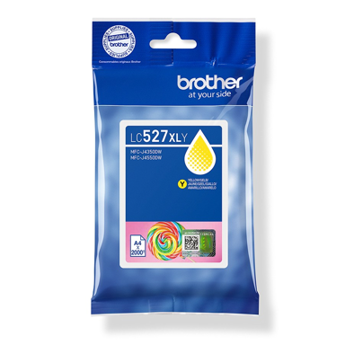 BROTHER Tinta LC527XLY, žuta, originalna, XL