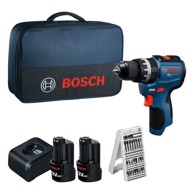 BOSCH akumulatorska udarna bušilica-odvijač GSB 12V-31 Professional, 2 x 2,0 Ah, 06019S6103