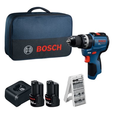 BOSCH akumulatorska udarna bušilica-odvijač GSB 12V-31 Professional, 2 x 2,0 Ah, 06019S6103