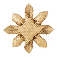 BLOOMINGVILLE Viseći božićni ukras od bambusa Hani ø 33 cm  