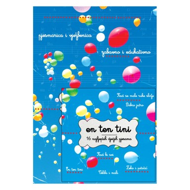 MENART Knjiga s CD-om En Ten Tini