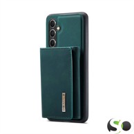 DG.MING Maskica za Samsung A56, s odvojivim magnetnim novčanikom, zelena