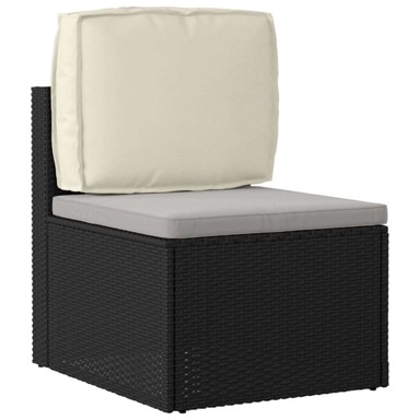 Jastučić za naslon 50 x 40 x 12 cm Oxford tkanina, krem