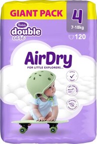 VIOLETA Double Care Air Dry pelene veličina 4 120 kom
