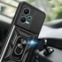 TECHSUIT Zaštitna maskica CamShield za Xiaomi Redmi Note 12 5G / Poco X5, crna