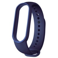 B-STRAP Silicone remen za Xiaomi Mi Band 5/6/7, dark blue