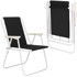 SPRINGOS Vrtna stolica Gc0061, crna
