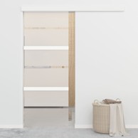 Klizna vrata od stakla ESG i aluminija 76 x 205 cm