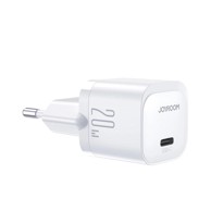 JOYROOM Punjač JR-TCF02, USB-C, 20W + USB-C kabel, bijeli