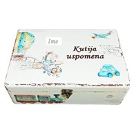 Personalizirani poklon za krštenje i rođenje djeteta, 20 x 30 x 10 cm