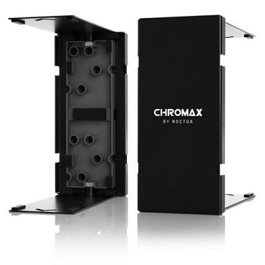 NOCTUA Poklopac za CPU hladnjak HC8 chromax.black, crni, NA-HC8 chromax.black