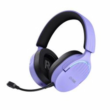 TRUST Gaming slušalice GXT 491P Fayzo Wireless, ljubičaste, 7.1, RGB, BT, bežične