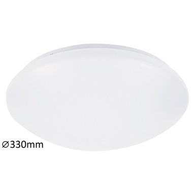 RABALUX Plafonjera LED, Lucas, 18W, 1170lm, 4000K, 33 cm, IP44
