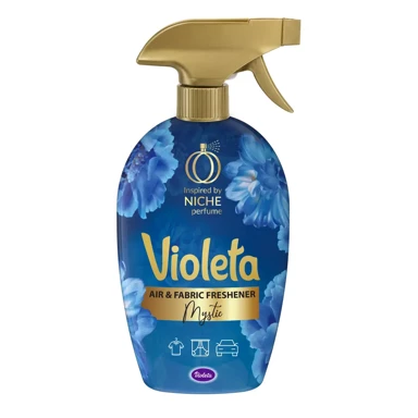 VIOLETA Osvježivač zraka i tkanina Mystic, 480 ml