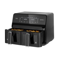 TEESA Friteza na vrući zrak Air Fryer Dual Pot XXL 8 L