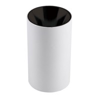 Okrugla stropna svjetiljka GU10, bijelo/crna