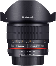 SAMYANG Objektiv F 3,5/8 UMC Fish-Eye II Canon