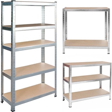 NORTHIX Metalna polica za skladištenje Humberg Hr-812 180 x 90 x 40 cm