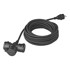 NORTHIX Produžni kabel s 3 Schuko utičnice, 10 m, 3 x 1,5 mm2