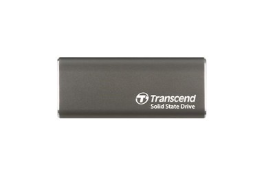 TRANSCEND Vanjski SSD ESD265C, 2 TB, USB 3.2 Gen 2 Type-C, sivi