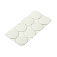 SUKI Flic za tepih bijeli 30 mm 8 kom