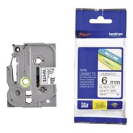 BROTHER P-Touch vrpca TZE211, 6 mm, crno-bijela