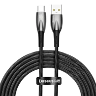 BASEUS USB kabel A na tip C, 100 W, CADH000501, 2 m, crni