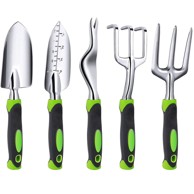 MG Set vrtnog alata, 5 kom, crno/zeleni