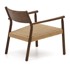 KAVE HOME Pletena fotelja u prirodnoj boji Yalia, 73x72x75 cm