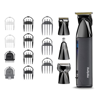 BABYLISS Šišač za tijelo Super-X Metal MT991E 15u1 21175784, srebrni