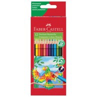 FABER-CASTELL Boje drvene 12 boja, trokutaste