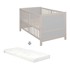 ROBA Sivi dječji krevet s podesivom visinom 70x140 cm Easy Sleep
