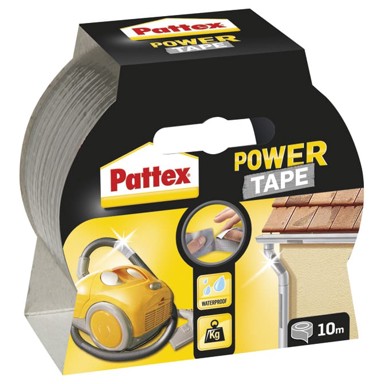 HENKEL Traka ljepljiva Power Tape Pattex 1677379, 50 mm, 10 m, srebrna, blister