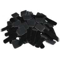 LABEL THE CABLE PRO Zidni čičak držač kabela, set od 50 komada, PRO 3110, crni