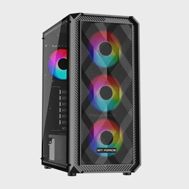 BIT FORCE Stolno računalo GAMER PC R54070, Ryzen 5 7500F, 32 GB DDR5, 1 TB SSD, NVIDIA GeForce RTX 4070 12 GB, Windows 11 Pro