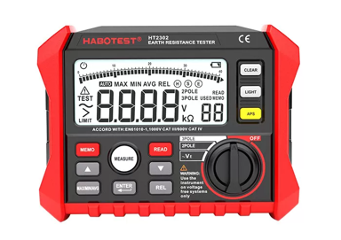 HABOTEST Tester otpora uzemljenja HT2302, digitalni