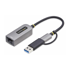 STARTECH Mrežna kartica C21GA-USB-ETHERNET, USB na Ethernet, 5000 Mbit/s, siva