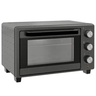 Mini toster pećnica 21 l, 1400 W, 3 načina kuhanja, nehrđajući čelik, siva