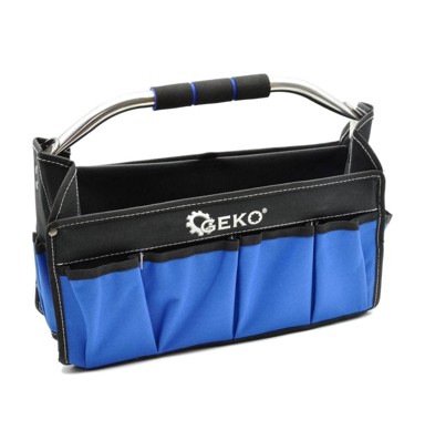 GEKO Torba za alat, s metalnom ručkom, 11+7 džepova