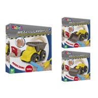 Građevinsko vozilo s kinetičkim pijeskom