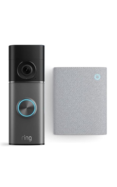 RING Battery video pro Doorbell + Chime (3. gen.) - 4K kamera
