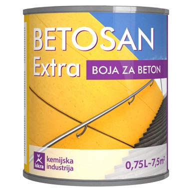 ISKRA Premaz za beton BETOSAN EXTRA SMEĐI 0,75 l