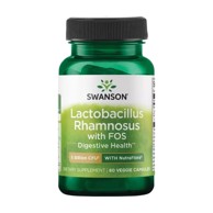 SWANSON Lactobacillus rhamnosus s FOS, 5 milijardi CFU, 60 kapsula