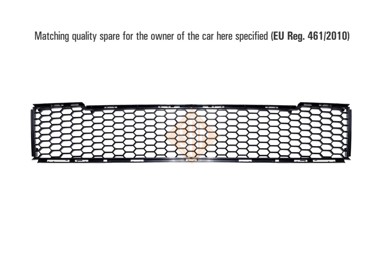 ISAM Maska branika Fiat 500, prednja srednja, 0130710