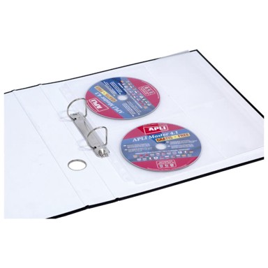 DONAU Fascikl za CD A4, 4 CD, 25 kom