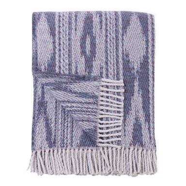 EUROMANT Plavi pokrivač s udjelom pamuka Zanzibar, 140x180 cm