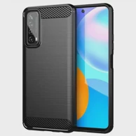 OEM Maskica Carbon Case za Huawei P Smart 2021, crna